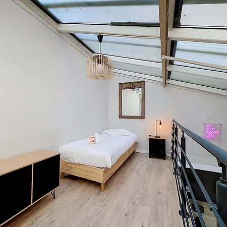 شقة Le Dolce - 3 Pers - Verriere Xxl - Duplex Atypique Clim - Centre *