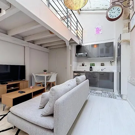 Le Dolce - 3 Pers - Verriere Xxl - Duplex Atypique Clim - Centre شقة